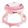 Foldable Baby Walker Adjustable Height Toy Feeding Tray Walking Pad First Step