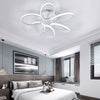 Cool White Chandelier LED Lamp Ring Frame Ceiling Light LivingRoom Pendant Light