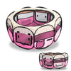 Foldable Pop Up Fabric Dog Crate Cat Cage Pet Travel Puppy Play Pen Tent Outdoor