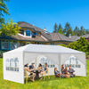 Gazebo Marquee Party Tent Waterproof Garden Patio Outdoor Canopy 3x6m W/ 6 Sides