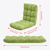 Adjustable 5 Level Floor Sofa Chair Folding Lazy Chair Lounger Seat Tatami Home