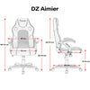 Black Office Executive Racing Gaming Chairs Swivel Leather Computer Desk Chair