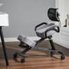 Kneeling Chair w/Mesh Back Support&Wheels Adjustable Posture Computer Desk Chair