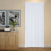 Concertina White PVC Panel Divider Door Folding Door Living Room Study Room