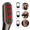3in1 Electric Beard Hair Straightener Comb Brush Multifunctiona
