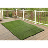 Artificial Grass Lawn Interlocking Patio Deck Tiles Fake Decking Garden Balcony