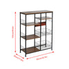 Kitchen Utility Storage Shelf Multi-Layer Rack Multi-Function Baker Microwave