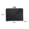 DESIGN PORTFOLIO WATER PROOF BLACK CASE ART WORK PAINTING FOLDER BAG A1&A2