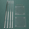 60/80/100cm Clear Tall Flower Stand Pedestal Plinth Display Cake Holder Wedding