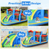 Kids Bounce House Inflatable Bouncy Castle w/Water Slide Wet Dry Combo Slide