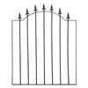 High and Wide Garden Gate Wrought Iron Metal Garden Side Gates Safety Door Yard