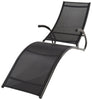 Outdoor Foldable Sun Lounger Lightweight Recliner Garden Chair Relaxing Camping