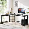 Large L-Shaped Corner Computer Desk PC Laptop Table Workstation with CPU Stand