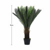 3FT 90cm Large Palm Tree Artificial Cycas Palm Plant Topiary Potted Faux Tree UK