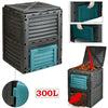 300L Garden Composter Bin Organic Waste Compost Converter Eco Friendly