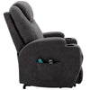 Power Lift Chair Electric Riser Heated Armchair Massage Cinema Recliner Sofa QW