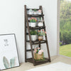 UK Foldable Ladder Shelf Display Bookcase Storage Bookshelf Plant Stand Pot Rack