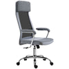 Office Chair Mesh High Back Swivel Task PC Desk Chair for Home w/ Arm, Grey