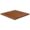 Solid Wood Oak Square Table Top Desktop Multi Colours Brown Multi Sizes