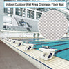 Drainage NonSlip Mat 0.9x4M Outdoor Matting Wet Area Commercial Flooring Pool