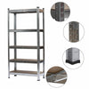 Heavy Duty 5 Tier Shelving Rack Unit Metal Garage Shelf Storage Shelves UK