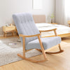Modern Rocking Chair Swing Recliner Rocker Armchair Lounge Rocking Nursery Seat