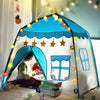 LED Light Childrens Kids Baby Pop Up Play Tent Fairy Princes Boys Playhouse Set