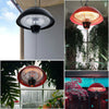 Infrared Ceiling Hanging Mount Electric Patio Heater Remote/Switch Outdoo/Indoor