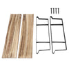UK Large Rustic Industrial Pipe Wall Floating Shelf Wooden Storage Shelving Unit