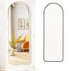 Wall Mounted Full Length Mirror Dressing Home Oval Bedroom Mirror Metal Frame UK