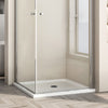 Bathroom Shower Tray Acrylic Anti Slip Slimline Rectangle/Square Base Waste Kits