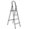 3 4 Tread Step Ladder Folding Aluminum Ladders with Safety Non-Slip Step