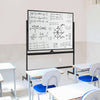 Rolling Magnetic Double Sided Whiteboard Height Adjustable Mobile White Board