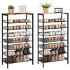8-Tier Shoe Rack Large Capacity Shoe Shelf Shoe Storage Organizer