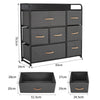 Fabric Chest of 2/3/4/5/7/8 Drawers Cabinet Bedside Table Organiser Storage Unit