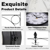 Double Sided Wall Clock Vintage Grand Retro Clock Outdoor Garden Hanging Clock