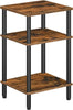 End Table Side Table Nightstand Beside Table Sofa Table 13.4”L x 11.8”W x 23.2”H