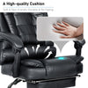 Executive Office Chair Racing Swivel Computer Gaming Chair Recliner w/ Footrest