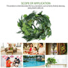 2m Artificial Eucalyptus Garland Hanging Rattan Vine Ivy Wedding Party Flower