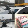 105CM Universal Lockable No Rails Anti Theft Car Roof Rack Bar Luggage Carrier