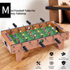 27'' Football Table Top Football Soccer Kids Family Game Toy Set Wooden Frame