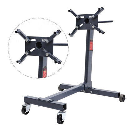 Car Engine Gearbox Mount Support Swivel Transmission Stand Workshop Garage 450KG