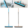 Floor Squeegee Tile Cleaning Foam Wiper Blade Shower Wet Room Telescopic Handle
