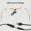 White Bathroom Mirror Wall Mounted 3 Colors LED Lights Touch Switch Anti-fog