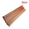 25/36CM High Quality Set 36pcs Single Pointed Bamboo Knitting Needles 2mm - 10mm