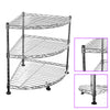 Corner Shelf Stand 3Tier Organizer Rack Bathroom Storage Shelves Display Unit DC