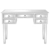 Mirrored Glass 5 Drawers Dressing Table Console Make-up Desk Vanity Table