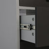Dressing Table with Drawers, Mirror Stool Set Makeup Desk Vanity Table Bedroom