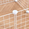 12/24/36 Panels Pet Cage Metal Playpen Dog Cat Rabbit Play Pen Wire Run Fence UK