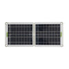 60W Dual USB Flexible Solar Panel kit 12V/24V battery Charger 10A Controller UK